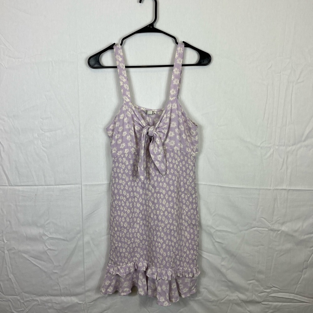 American Eagle Floral Smocked Mini Dress Sz M‎
